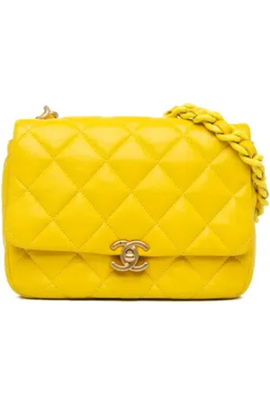 CHANEL Donna, Pre-owned, Giallo, Taglia unica, used