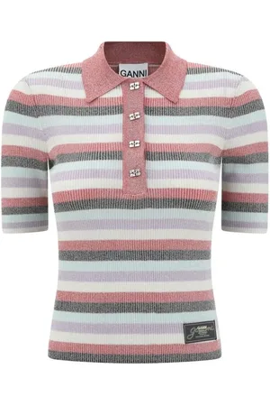 Ganni Donna, Top, Multicolore, S, new