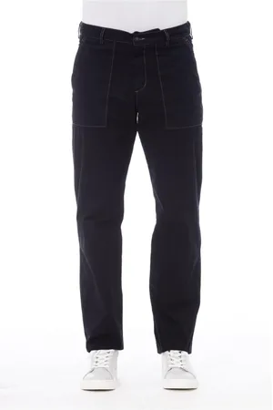 ALPHA STUDIO Uomo, Pantaloni, Blu, 3Xl, new