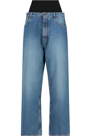 Alaïa Donna, Jeans, Blu, S, new
