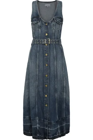 Ganni Donna, Abiti, Blu, XS, new