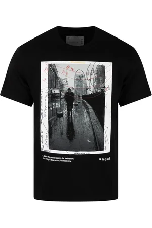 SACAI Uomo, Top, Nero, 2Xs, new