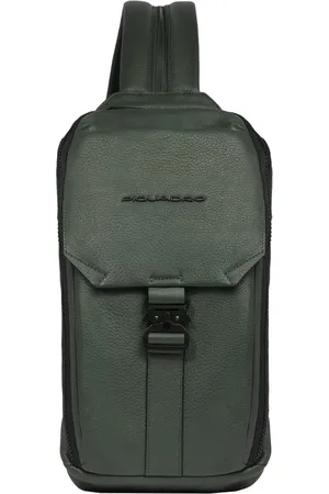 Piquadro Unisex, Borse, Verde, Taglia unica, new
