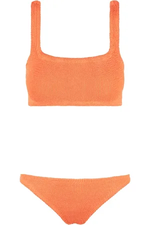 Hunza G Donna, Costumi da bagno, Arancione, Taglia unica, new