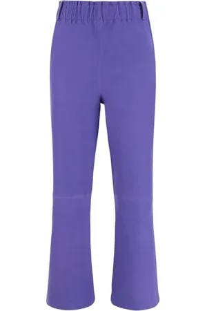 arma leder Donna, Pantaloni, Viola, L, new