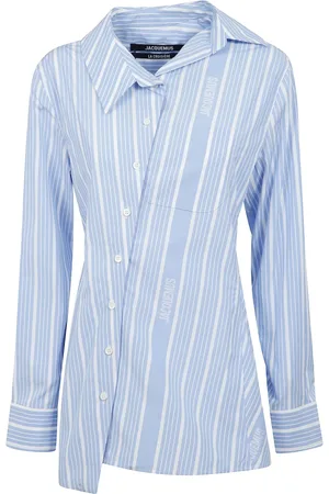 Jacquemus Donna, Camicette , Blu, S, new
