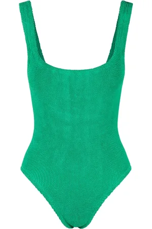 Hunza G Donna, Costumi da bagno, Verde, Taglia unica, new