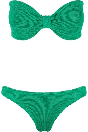 Hunza G Donna, Costumi da bagno, Verde, Taglia unica, new