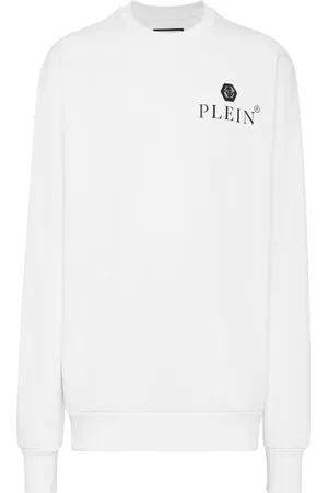 Philipp Plein Uomo, Felpe, Bianco, S, new
