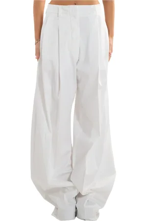 Thelatest Donna, Pantaloni, Bianco, M, new