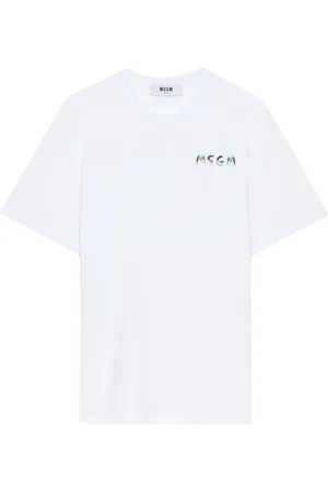 Msgm Uomo, Top, Bianco, M, new