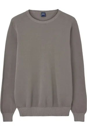 FEDELI Uomo, Maglie, Grigio, XL, new
