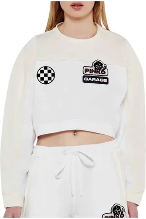 Pinko Donna, Felpe, Bianco, XS, new