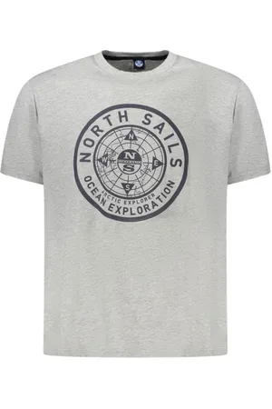 North Sails Uomo, Top, Grigio, L, new
