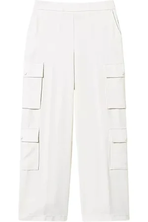 Twin-Set Donna, Pantaloni, Bianco, S, new