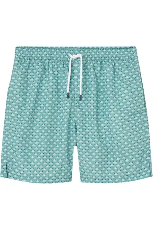 FEDELI Uomo, Costumi da bagno, Verde, M, new