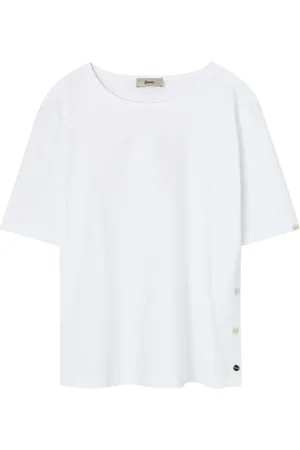 HERNO Donna, Top, Bianco, L, new