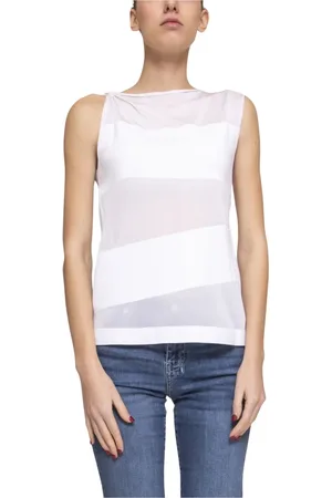 LIVIANA CONTI Donna, Top, Bianco, M, new