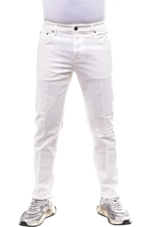 PT Torino Uomo, Pantaloni, Bianco, W32, new