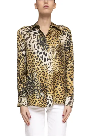 Roberto Cavalli Donna, Camicette , Marrone, S, new