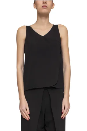Emporio Armani Donna, Top, Nero, S, new