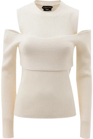 Tom Ford Donna, Maglie, Bianco, M, new