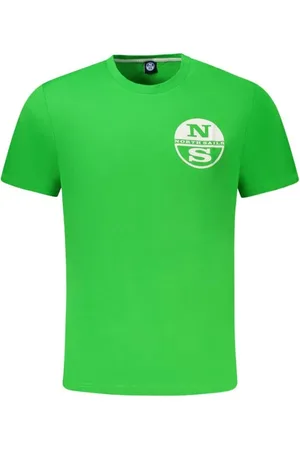 North Sails Uomo, Top, Verde, M, new