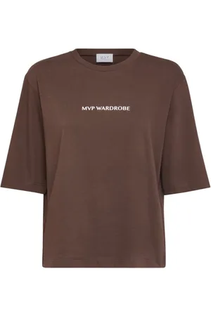 MVP Wardrobe Donna, Top, Marrone, M, new