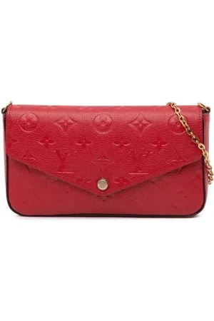 LOUIS VUITTON Donna, Pre-owned, Rosso, Taglia unica, used