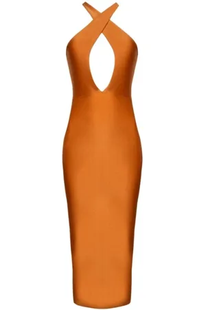 MVP Wardrobe Donna, Abiti, Arancione, S, new