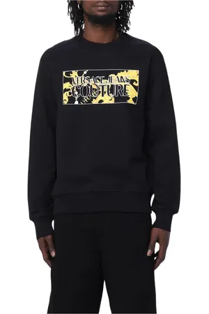 VERSACE Uomo, Felpe, Nero, M, new