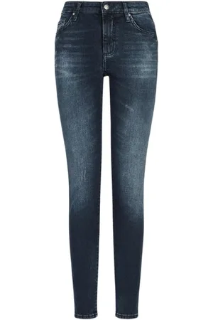 Armani Exchange Donna, Jeans, Blu, W31, new