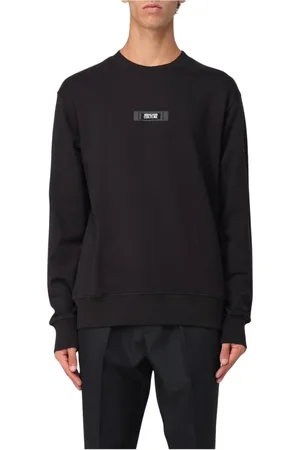 VERSACE Uomo, Felpe, Nero, L, new