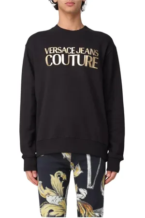 VERSACE Uomo, Felpe, Nero, S, new