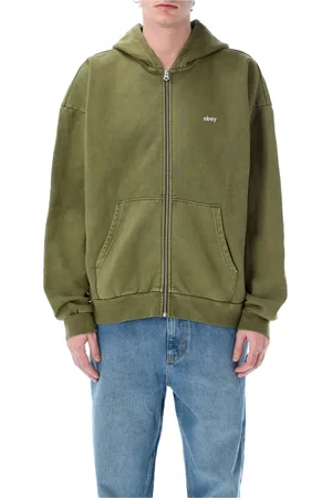 Obey Uomo, Felpe, Verde, S, new