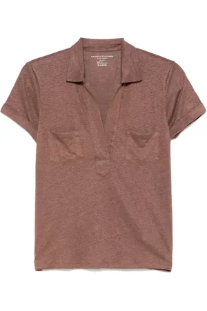 Majestic Donna, Top, Marrone, S, new