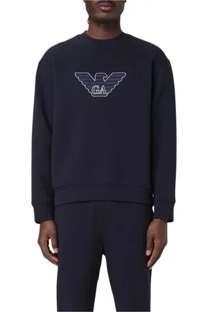 Emporio Armani Uomo, Felpe, Blu, M, new