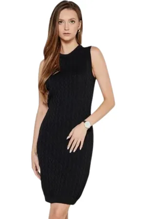 Armani Exchange Donna, Abiti, Nero, L, new