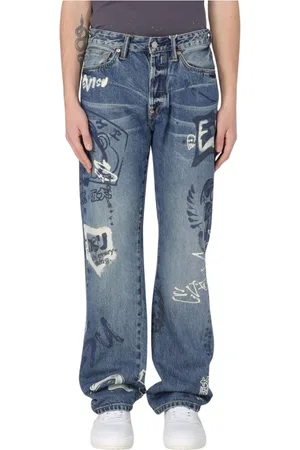 Evisu Uomo, Jeans, Blu, W34, new