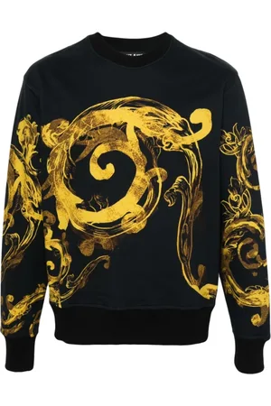 VERSACE Uomo, Felpe, Nero, XL, new