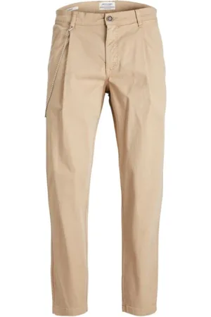 JACK & JONES Uomo, Pantaloni, Marrone, W36 L34, new