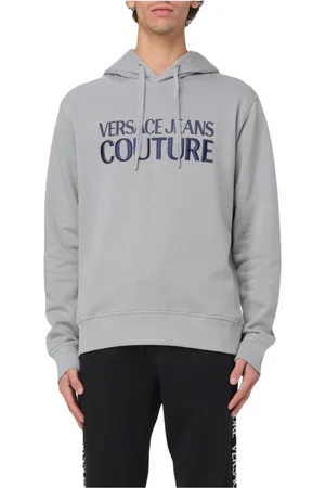 VERSACE Uomo, Felpe, Grigio, M, new