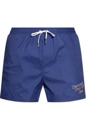 Dsquared2 Uomo, Costumi da bagno, Blu, L, new