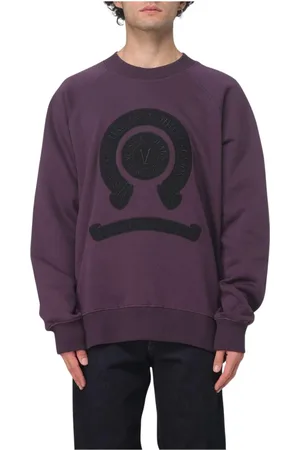 VERSACE Uomo, Felpe, Viola, S, new