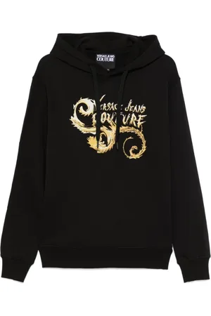VERSACE Uomo, Felpe, Nero, L, new