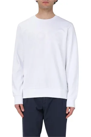 HUGO BOSS Uomo, Felpe, Bianco, M, new