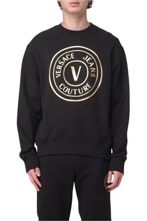 VERSACE Uomo, Felpe, Nero, M, new