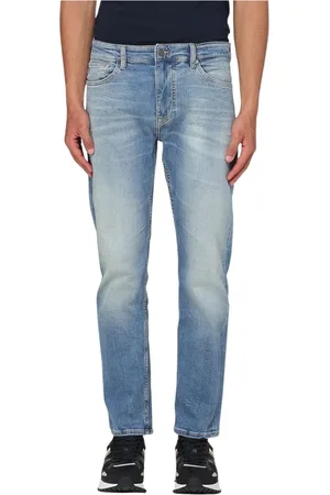HUGO BOSS Uomo, Jeans, Blu, W35, new