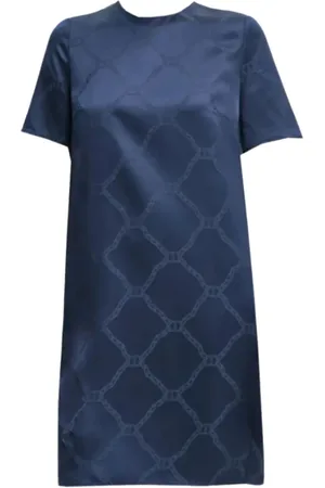 Twin-Set Donna, Abiti, Blu, M, new