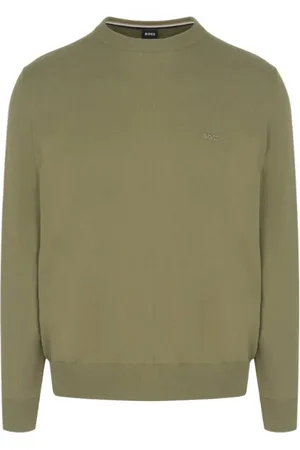 HUGO BOSS Uomo, Maglie, Verde, L, new